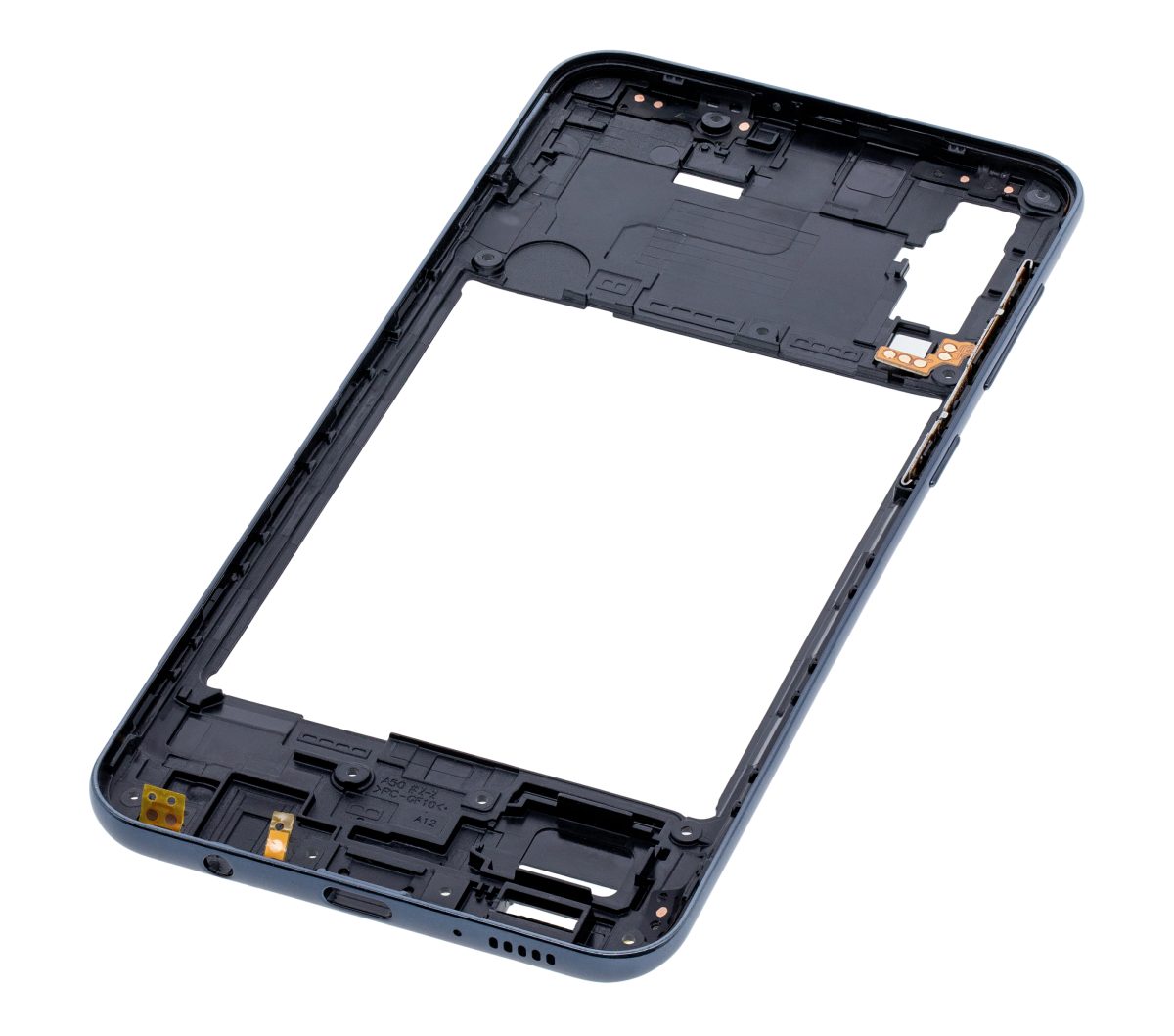 Samsung Galaxy A50 İle Uyumlu  Orta Çerçeve Kasası (A505 2019) (Uluslararası Sürüm) (Siyah) - Görsel 6