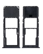 Samsung Galaxy A50 İle Uyumlu Tek Sim Kart Tepsisi S (A507 2019) (Prism Crush Siyah) - Görsel 2