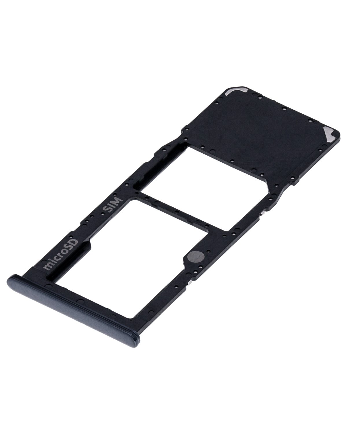 Samsung Galaxy A50 İle Uyumlu Tek Sim Kart Tepsisi S (A507 2019) (Prism Crush Siyah) - Görsel 4