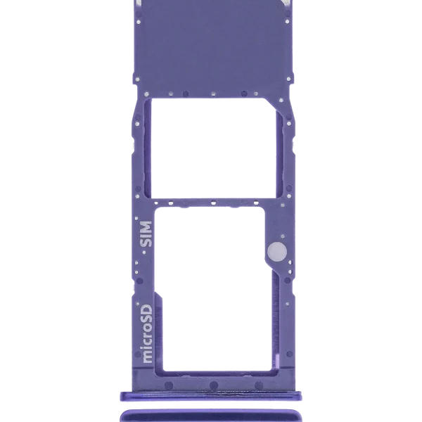 Samsung Galaxy A50 İle Uyumlu Tek Sim Kart Tepsisi S (A507 2019) (Prism Crush Violet)