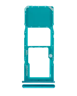Samsung Galaxy A50 İle Uyumlu Tek Sim Kart Tepsisi S (A507 2019) (Prizma Crush Yeşil) - Görsel 5