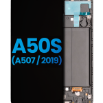 Samsung Galaxy A50 s İle Uyumlu İçin Çerçeveli ekran (A507 2019)  LCD Ekranı (Yan Pazar: Incell) (Tüm Renkler)