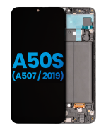 Samsung Galaxy A50 s İle Uyumlu İçin Çerçeveli ekran (A507 2019)  LCD Ekranı (Yan Pazar: Incell) (Tüm Renkler)