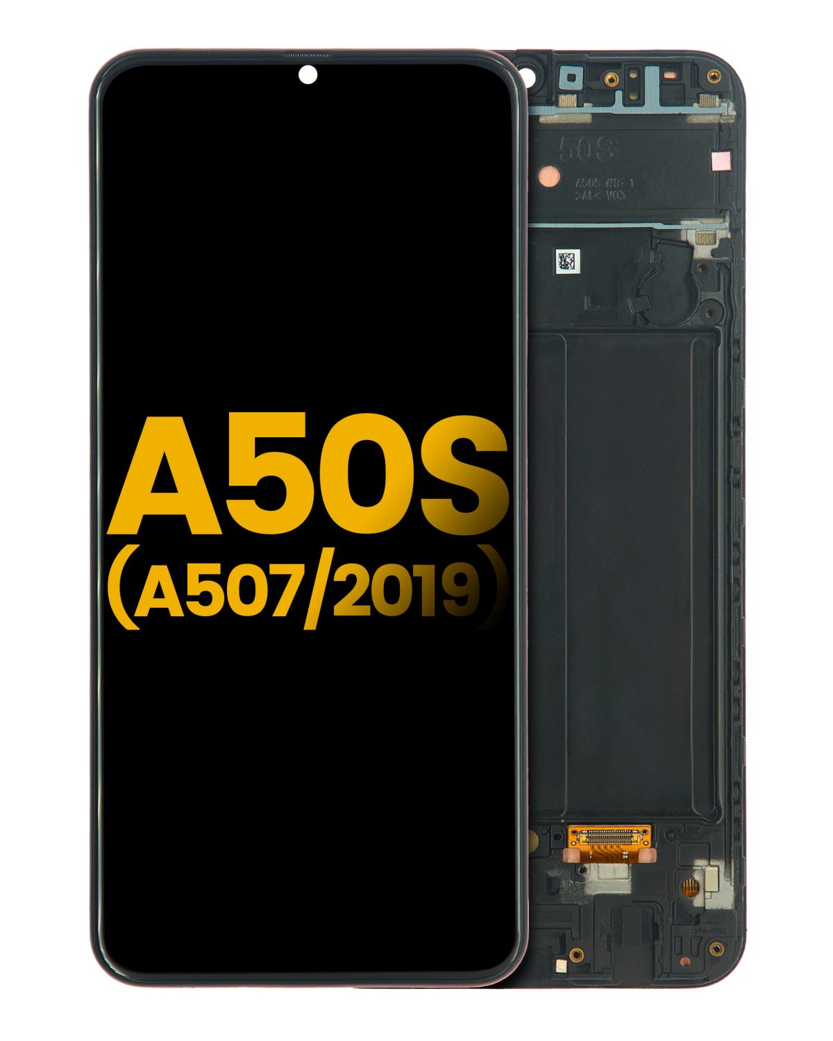 Samsung Galaxy A50 s İle Uyumlu İçin Çerçeveli ekran Orijinal (A507 2019) (Tüm Renkler)  Orijinal Ekranı - Görsel 3