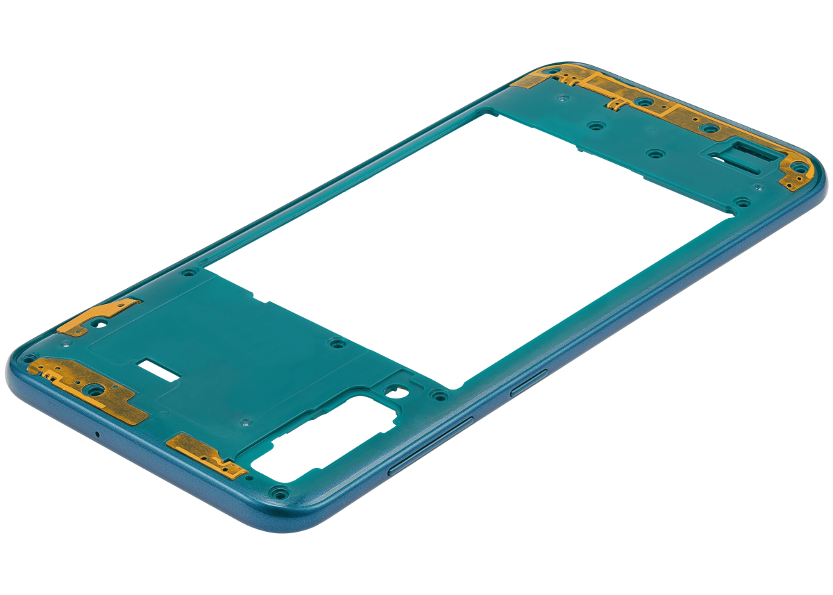 Samsung Galaxy A50 s İle Uyumlu  Orta Çerçeve Kasası (A507 2019) (Aftermarket Plus) (Prism Crush Green) - Görsel 5