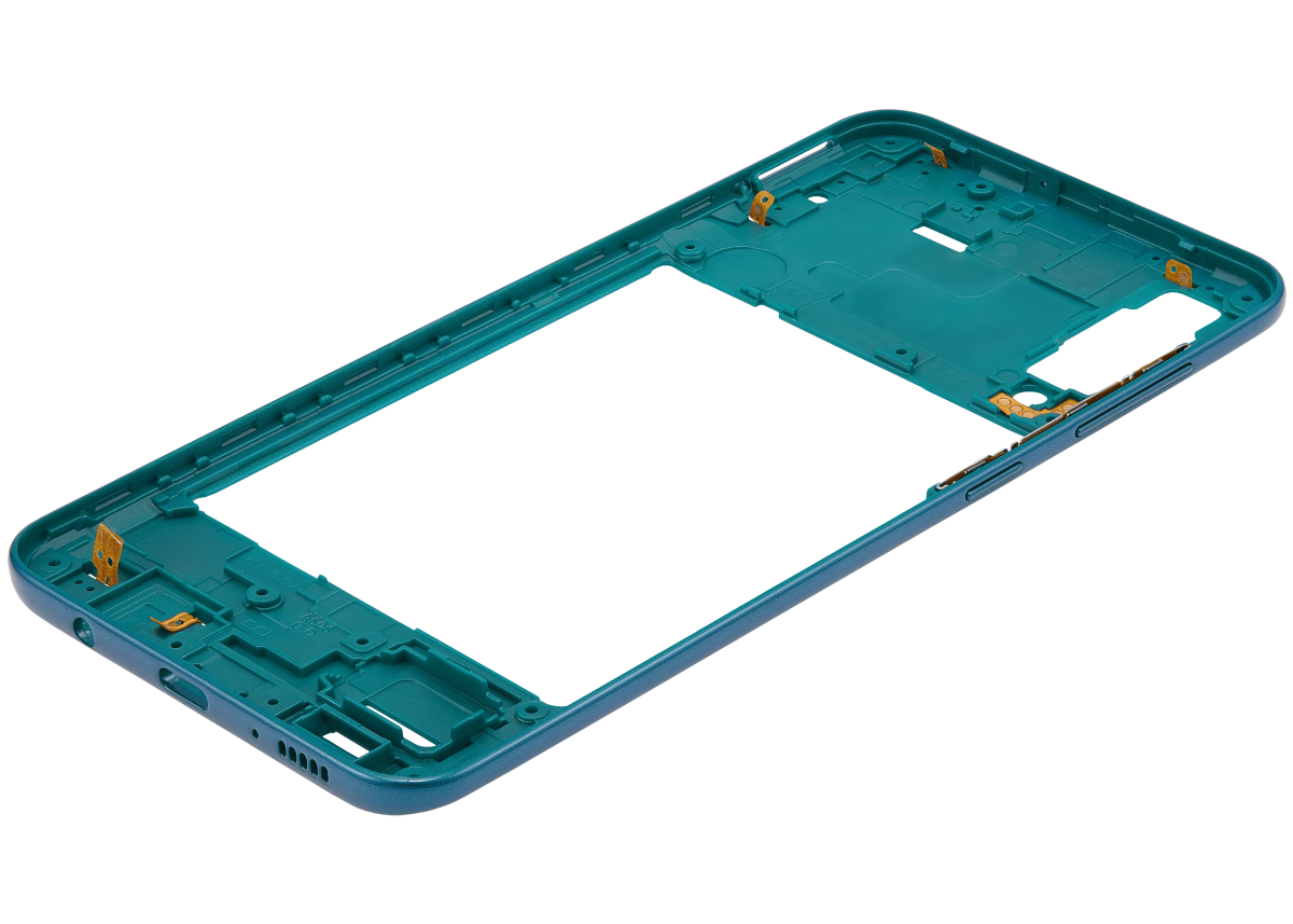 Samsung Galaxy A50 s İle Uyumlu  Orta Çerçeve Kasası (A507 2019) (Aftermarket Plus) (Prism Crush Green) - Görsel 6
