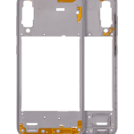 Samsung Galaxy A50 s İle Uyumlu  Orta Çerçeve Kasası (A507 2019) (Aftermarket Plus) (Prism Crush White)