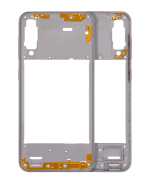 Samsung Galaxy A50 s İle Uyumlu  Orta Çerçeve Kasası (A507 2019) (Aftermarket Plus) (Prism Crush White)