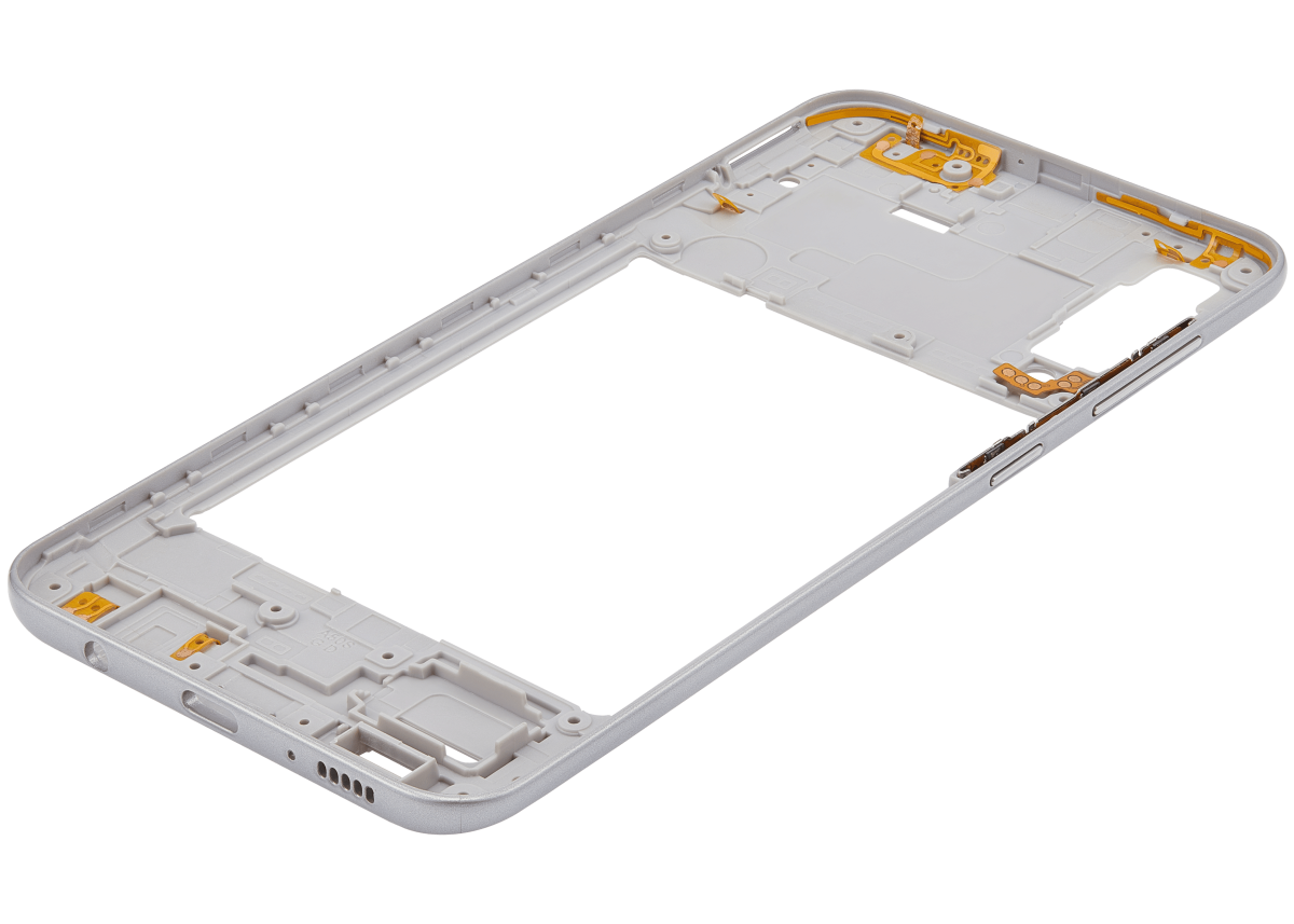 Samsung Galaxy A50 s İle Uyumlu  Orta Çerçeve Kasası (A507 2019) (Aftermarket Plus) (Prism Crush White) - Görsel 6