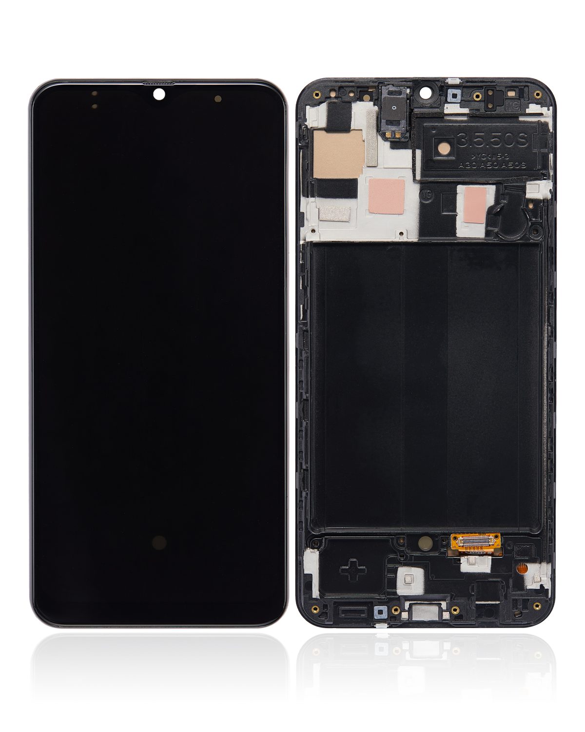 Samsung Galaxy A50s İle Uyumlu (A507 2019) (Aftermarket Plus) (Tüm Renkler) Çerçeveli ekran Orijinal Ekranı - Görsel 2
