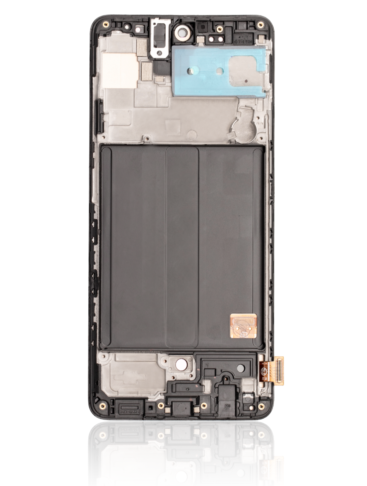 Samsung Galaxy A51 4G İle Uyumlu (A515 2019) (6.33") (Tüm Renkler) Çerçeveli ekran Orijinal Ekranı - Görsel 4