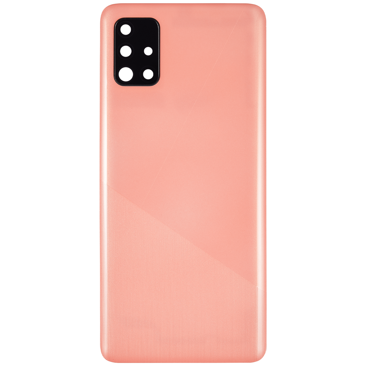 Samsung Galaxy A51 4G İle Uyumlu Arka Kapak Cam Kamera Lensli (A515 2019) (Aftermarket Plus) (Prism Crush Pembe) - Görsel 4