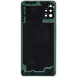 Samsung Galaxy A51 4G İle Uyumlu Arka Kapak Cam Kamera Lensli (A515 2019) (Aftermarket Plus) (Prism Crush Siyah) - Görsel 4