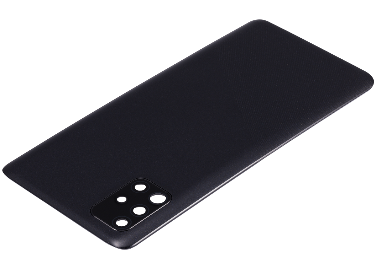 Samsung Galaxy A51 4G İle Uyumlu Arka Kapak Cam Kamera Lensli (A515 2019) (Aftermarket Plus) (Prism Crush Siyah) - Görsel 5
