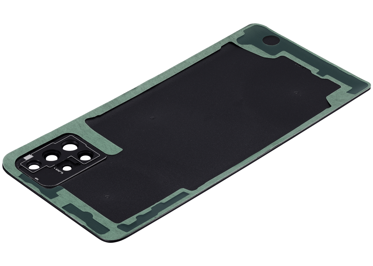 Samsung Galaxy A51 4G İle Uyumlu Arka Kapak Cam Kamera Lensli (A515 2019) (Aftermarket Plus) (Prism Crush Siyah) - Görsel 6