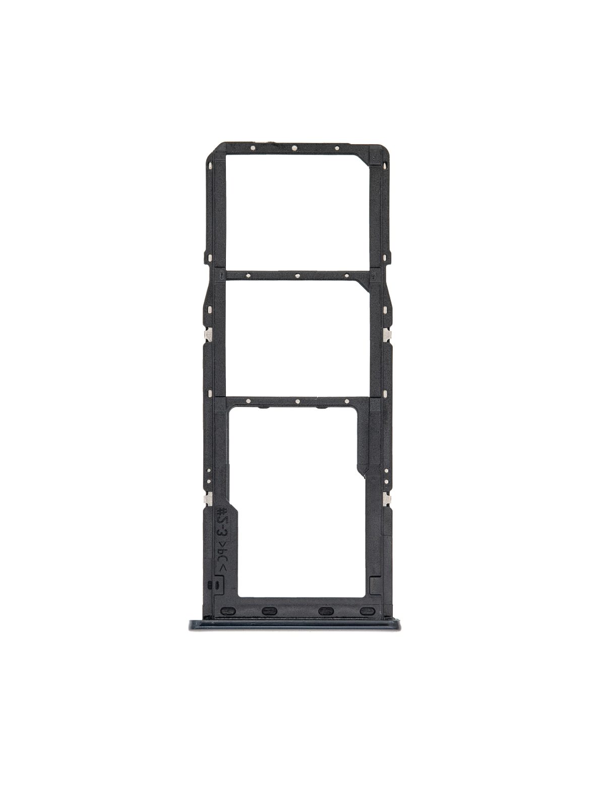 Samsung Galaxy A51 4G İle Uyumlu Çift Sim Kart Tepsisi (A515 2019) (Prism Crush Siyah) - Görsel 2
