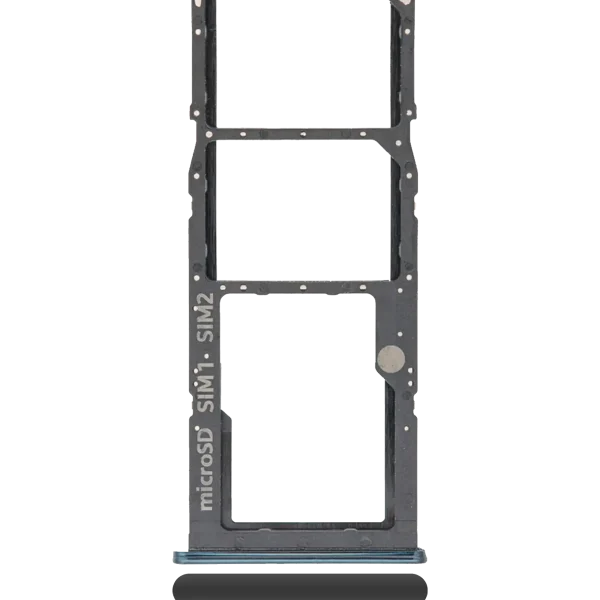 Samsung Galaxy A51 4G İle Uyumlu Çift Sim Kart Tepsisi (A515 2019) (Prism Crush Siyah)
