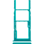 Samsung Galaxy A51 4G İle Uyumlu Çift Sim Kart Tepsisi (A515 2019) (Yeşil)
