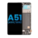 Samsung Galaxy A51 4G İle Uyumlu İçin Çerçeveli ekran (A515 2019)  LCD Ekranı (Parmak İzi Tarayısı Yok) (Yan Sanayi: Incell) (Tüm Renkler) - Görsel 2