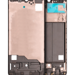 Samsung Galaxy A51 4G İle Uyumlu LCD Çerçeve (A515 2019) (Prizma Crush Siyah)