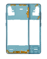 Samsung Galaxy A51 4G İle Uyumlu  Orta Çerçeve Kasası Orta Çerçeve Kasası (A515 2019) (Prizma Crush Mavi)