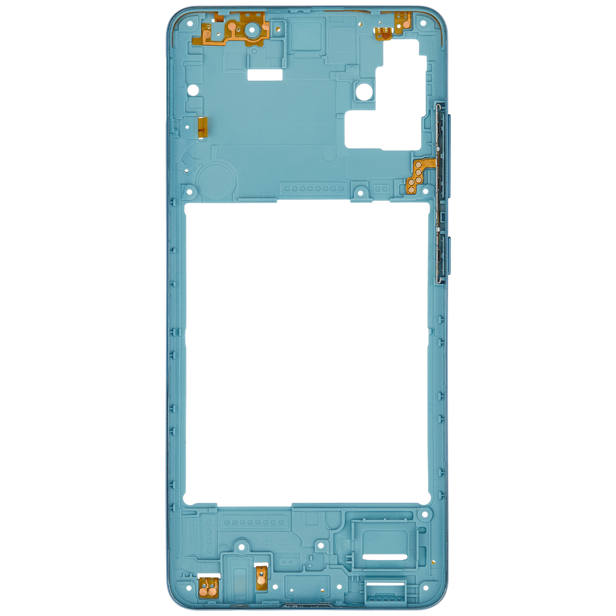 Samsung Galaxy A51 4G İle Uyumlu  Orta Çerçeve Kasası Orta Çerçeve Kasası (A515 2019) (Prizma Crush Mavi) - Görsel 4