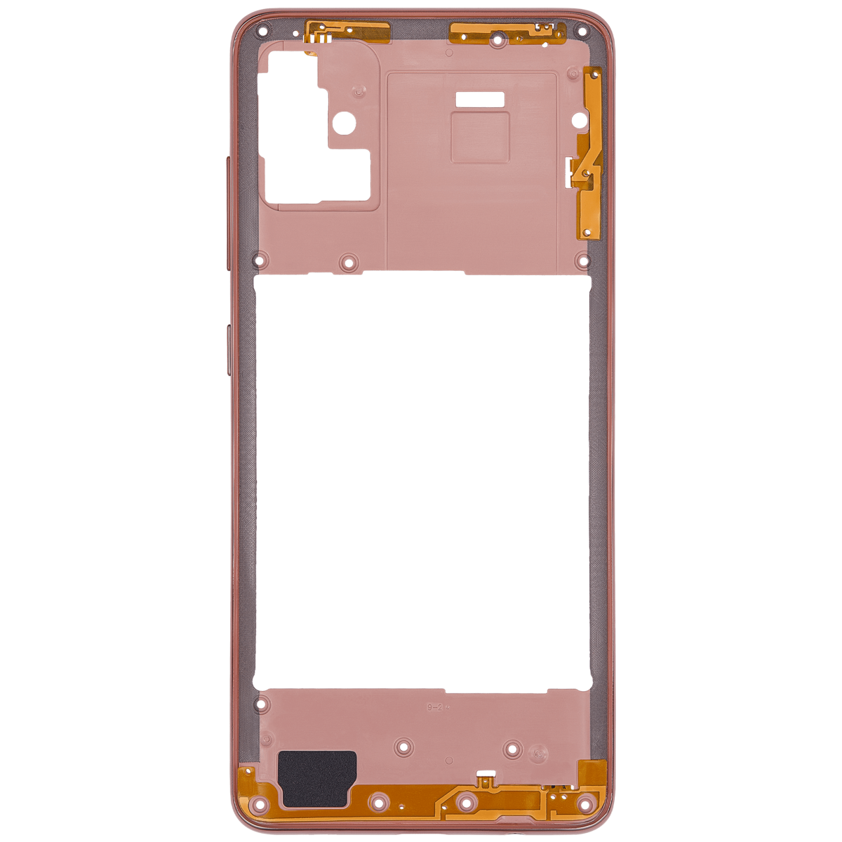 Samsung Galaxy A51 4G İle Uyumlu  Orta Çerçeve Kasası Orta Çerçeve Kasası (A515 2019) (Prizma Crush Pembe) - Görsel 3