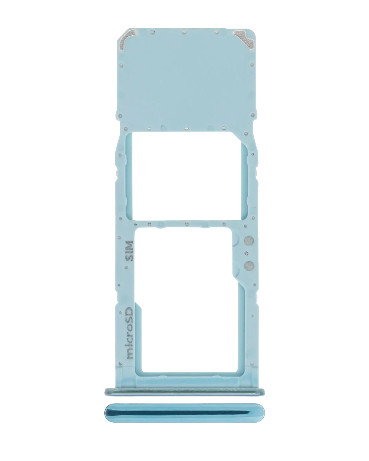 Samsung Galaxy A51 4G İle Uyumlu Tek Sim Kart Tepsisi (A515 2019) (Prism Crush Blue)