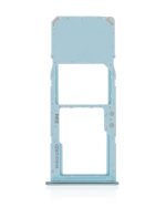 Samsung Galaxy A51 4G İle Uyumlu Tek Sim Kart Tepsisi (A515 2019) (Prism Crush Blue) - Görsel 3