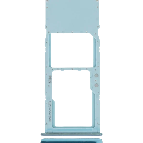 Samsung Galaxy A51 4G İle Uyumlu Tek Sim Kart Tepsisi (A515 2019) (Prism Crush Blue)