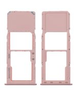 Samsung Galaxy A51 4G İle Uyumlu Tek Sim Kart Tepsisi (A515 2019) (Prism Crush Pembe) - Görsel 2