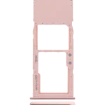 Samsung Galaxy A51 4G İle Uyumlu Tek Sim Kart Tepsisi (A515 2019) (Prism Crush Pembe)