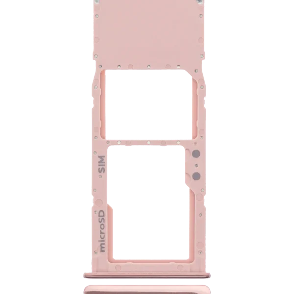 Samsung Galaxy A51 4G İle Uyumlu Tek Sim Kart Tepsisi (A515 2019) (Prism Crush Pembe)