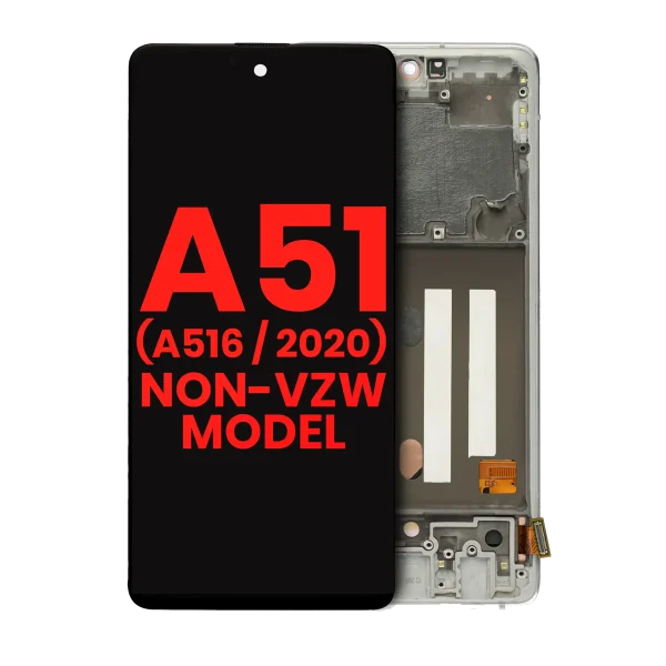 Samsung Galaxy A51 5G İle Uyumlu (A516 2020) (Verizon Olmayan 5G UW Çerçeve) (6