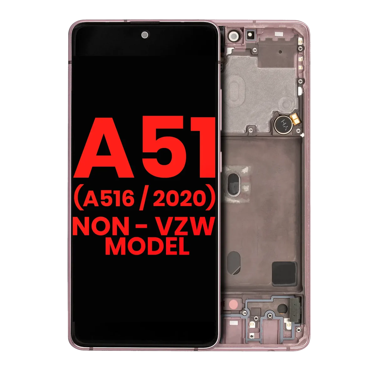 Samsung Galaxy A51 5G İle Uyumlu (A516 2020) (Verizon Olmayan 5G UW Çerçeve) (6