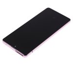 Samsung Galaxy A51 5G İle Uyumlu (A516 2020) (Verizon Olmayan 5G UW Çerçeve) (6,46") (Prizma Küp Pembe) Çerçeveli ekran Orijinal Ekranı - Görsel 6