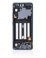 Samsung Galaxy A51 5G İle Uyumlu (A516 2020) (Verizon Olmayan 5G UW Çerçeve) (Servis Paketi) (Prizma Küp Siyah) Çerçeveli ekran Orijinal Ekranı - Görsel 4