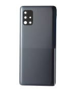 Samsung Galaxy A51 5G İle Uyumlu Arka Kapak Camı Kamera Lensiyle Uyumlu (A516 2020) (Servis Paketi) (Siyah) - Görsel 4