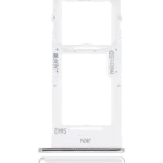 Samsung Galaxy A51 5G İle Uyumlu İle Uyumlu Çift Sim Kart Tepsisi (A516 2020) (Prizma Küp Beyaz)