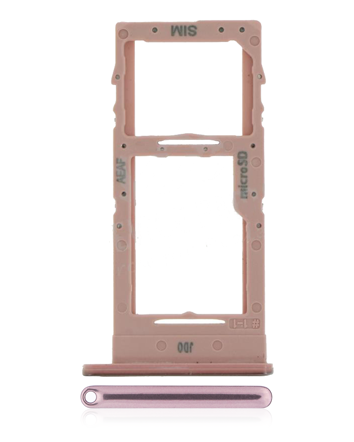 Samsung Galaxy A51 5G İle Uyumlu İle Uyumlu Çift Sim Kart Tepsisi (A516 2020) (Prizma Küp Pembe) - Görsel 6