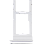 Samsung Galaxy A51 5G İle Uyumlu İle Uyumlu Tek Sim Kart Tepsisi (A516 2020) (Prizma Küp Beyaz)