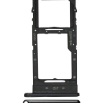 Samsung Galaxy A51 5G İle Uyumlu İle Uyumlu Tek Sim Kart Tepsisi (A516 2020) (Prizma Küp Siyah)