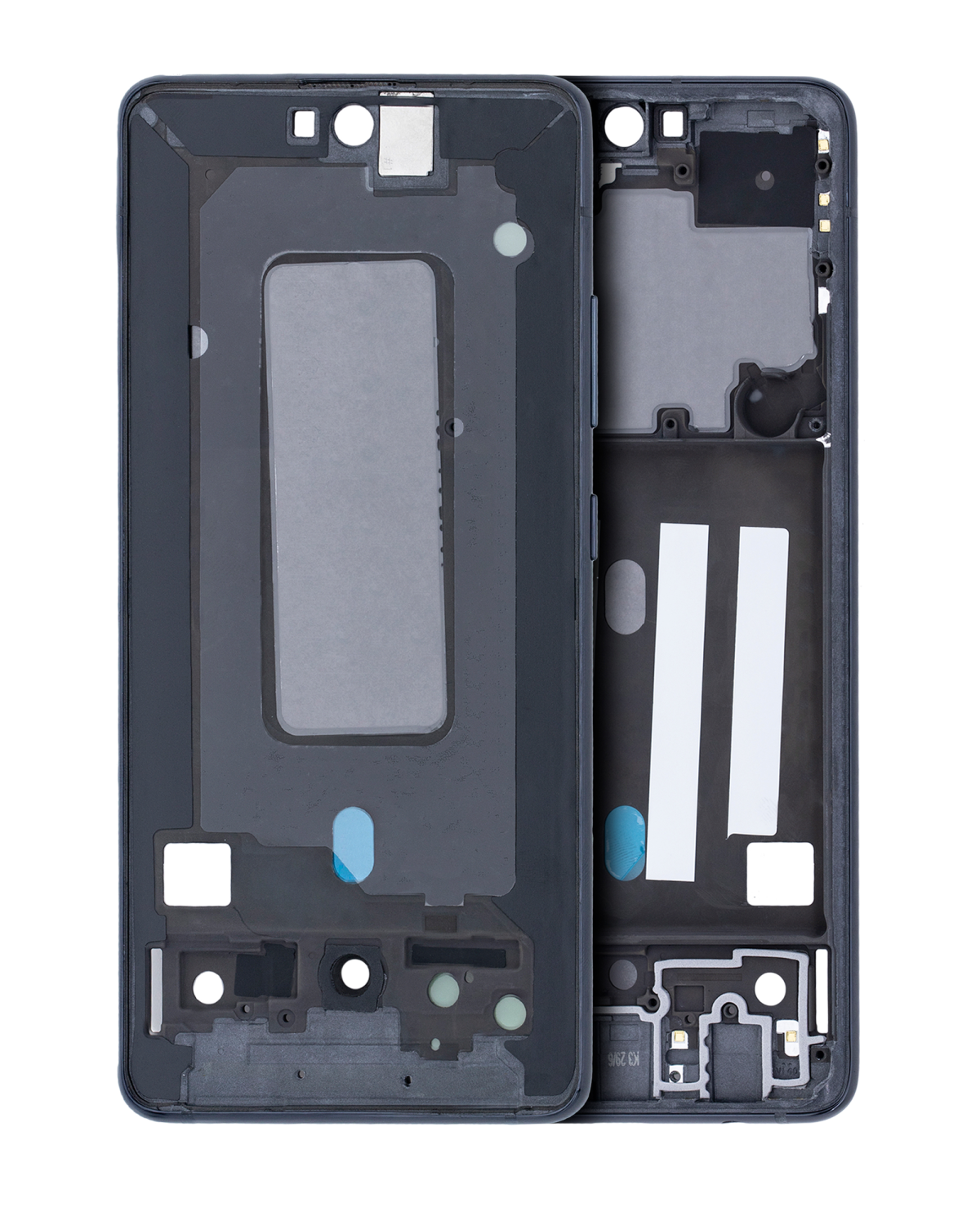 Samsung Galaxy A51 5G İle Uyumlu  Orta Çerçeve Kasası Orta Çerçeve Kasası (A516 2020) (Verizon Olmayan 5G UW) (Prizma Küp Siyah)