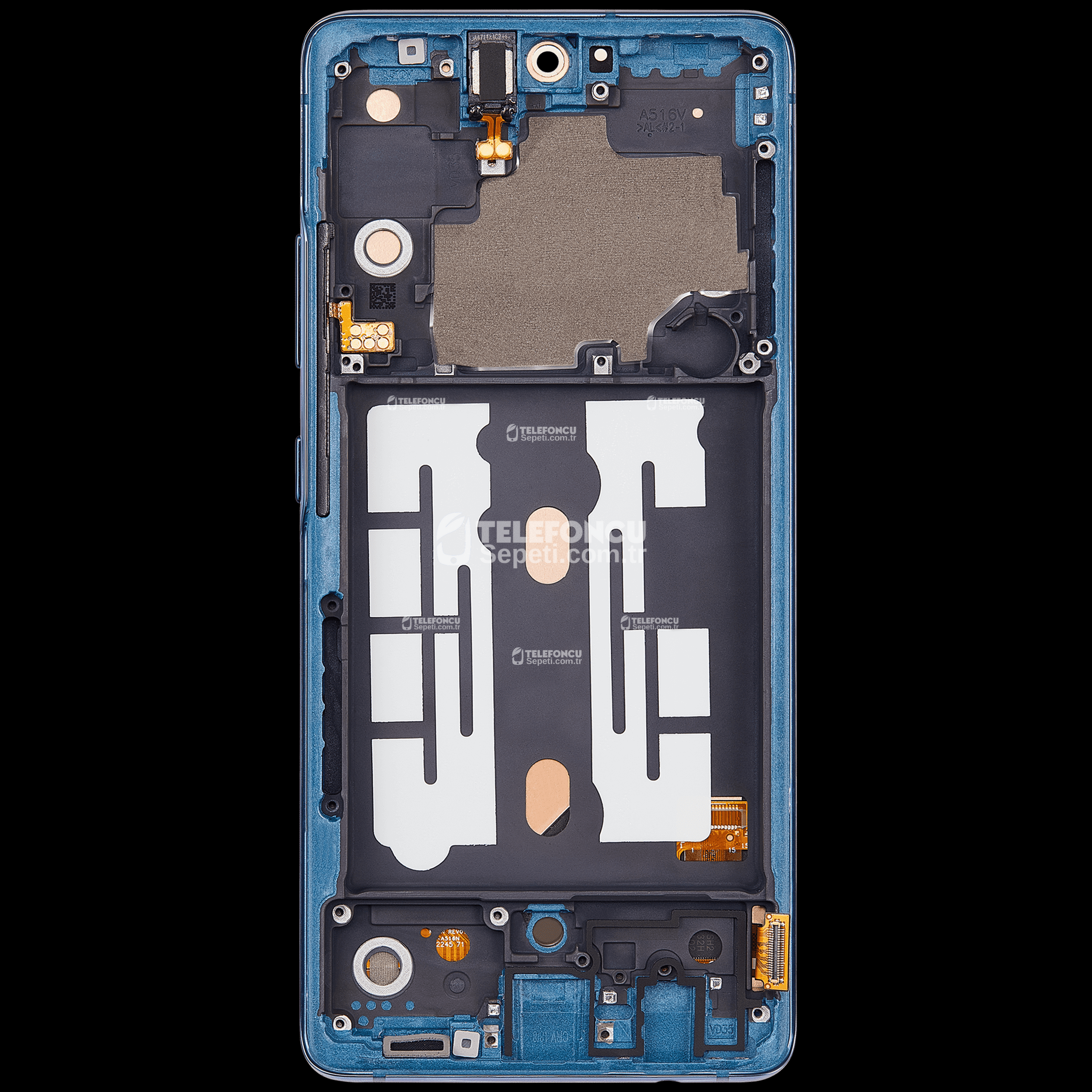 Samsung-Galaxy-A51-5G-Ile-Uyumlu-UW-A516V-2020-Sadece-Verizon-5G-UW-Cercevesi-Orijinal-Prizma-Tuglalari-Mavi-Cerceveli-ekran-Orijinal-Ekrani-4 Samsung Galaxy A51 5G İle Uyumlu UW (A516V 2020) (Sadece Verizon 5G UW Çerçevesi) Orijinal (Prizma Tuğlaları Mavi) Çerçeveli ekran Orijinal Ekranı - Görsel 5