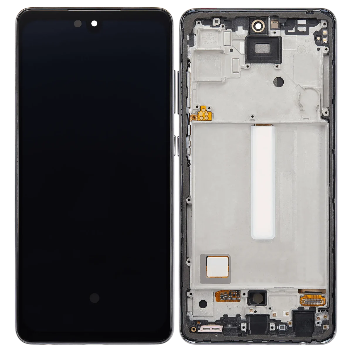 Samsung Galaxy A52 4G İle Uyumlu (A525 2021) A52 5G (A526 2021) A52S 5G (A528 2021) (6,36") (Aftermarket Plus) (Harika Siyah) Çerçeveli ekran Orijinal Ekranı - Görsel 3