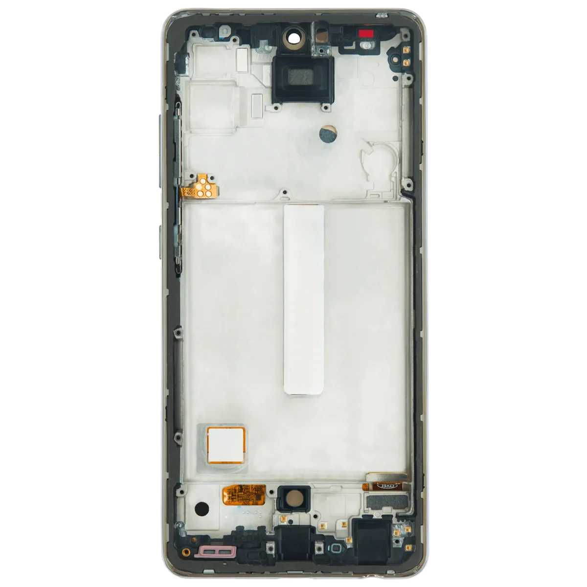 Samsung Galaxy A52 4G İle Uyumlu (A525 2021) A52 5G (A526 2021) A52S 5G (A528 2021) (6,36") (Harika Beyaz) Çerçeveli ekran Orijinal Ekranı - Görsel 5