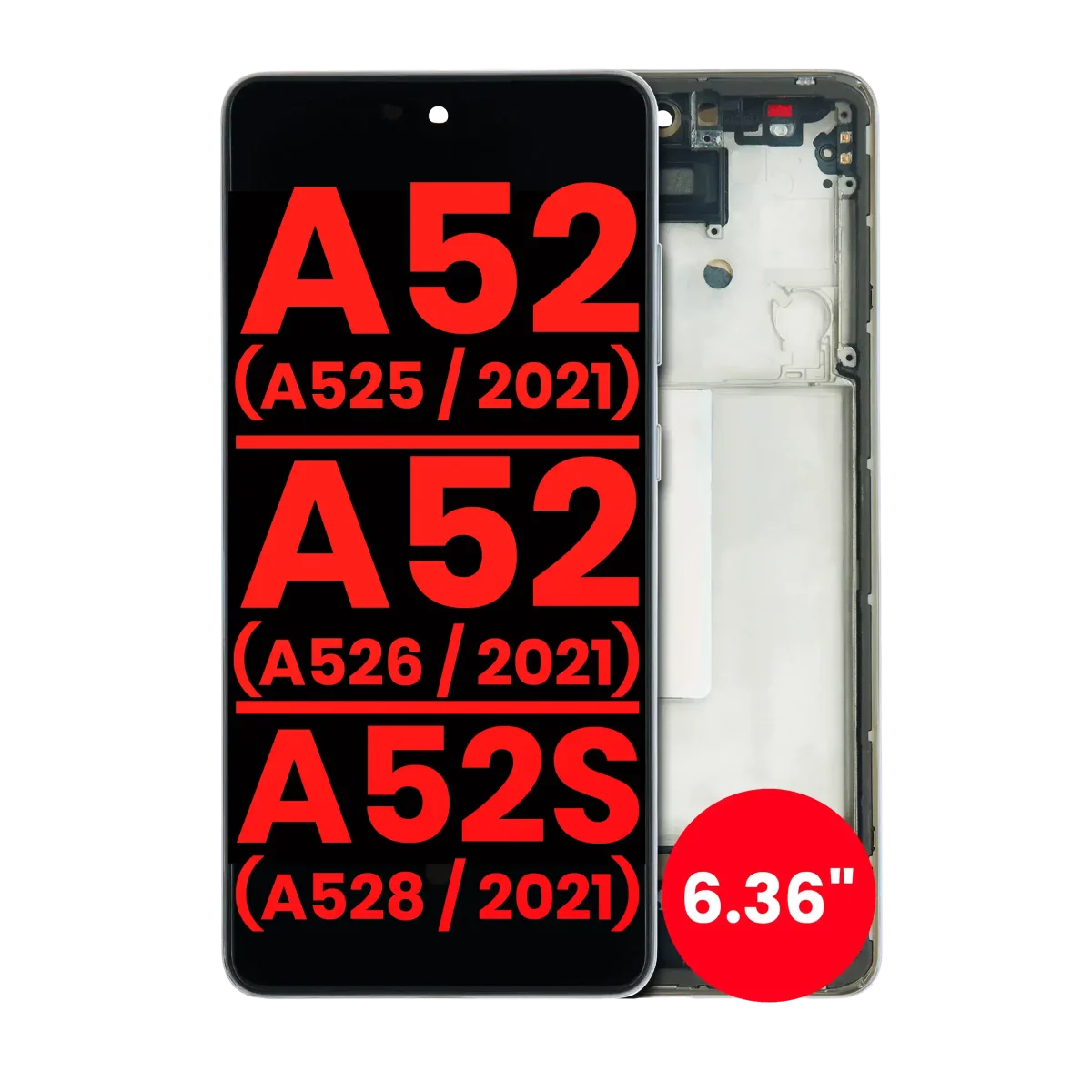 Samsung Galaxy A52 4G İle Uyumlu (A525 2021) A52 5G (A526 2021) A52S 5G (A528 2021) (6