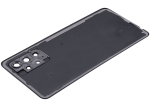 Samsung Galaxy A52 4G İle Uyumlu Arka Kapak Camı Kamera Lensli (A525 2021)  (Siyah) - Görsel 6