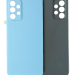 Samsung Galaxy A52 4G İle Uyumlu Arka kapak Cam (A525 2021) (Servis Paketi) (Harika Mavi)