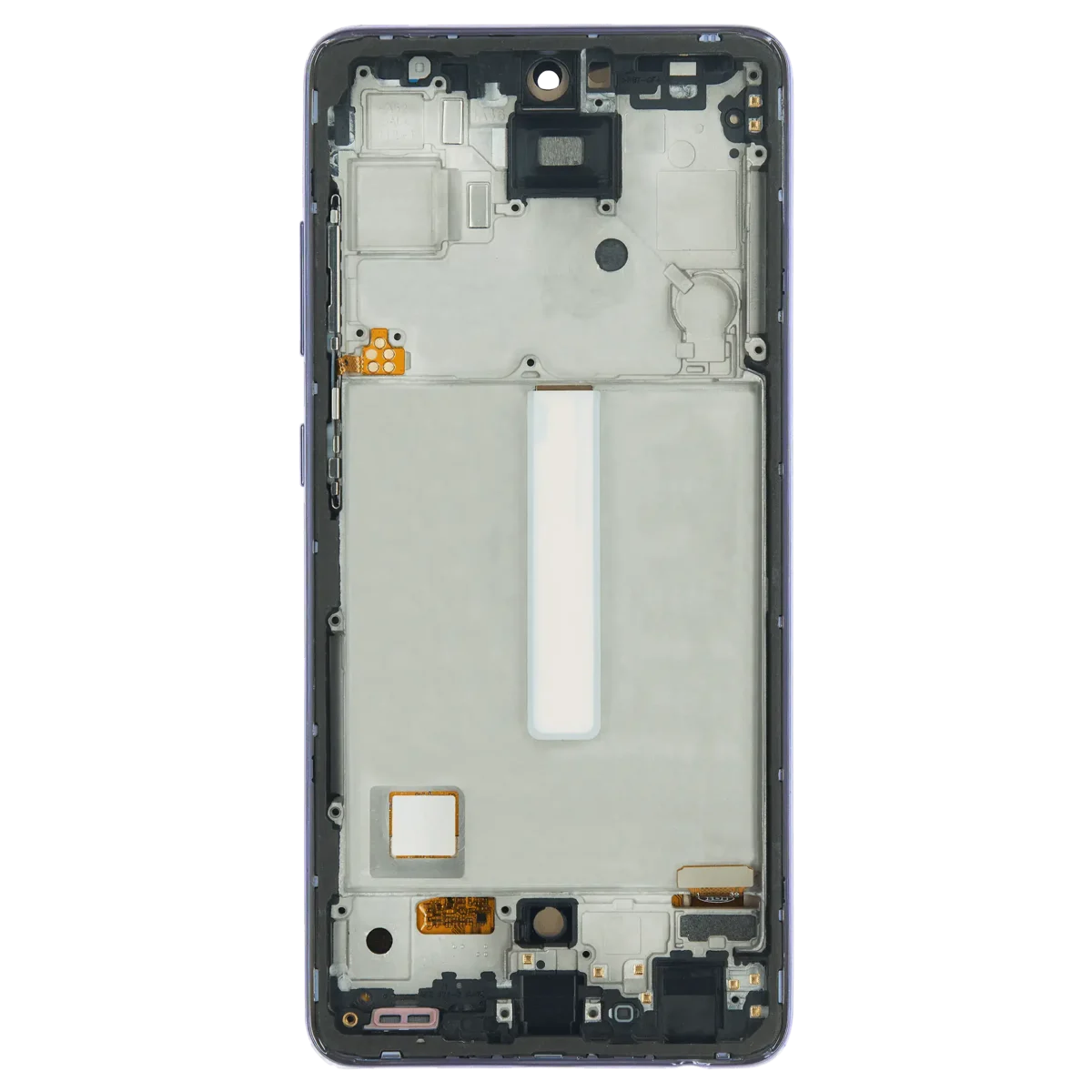 Samsung Galaxy A52 4G İle Uyumlu Çerçeveli ekran Orijinal Ekranı (A525 2021) A52 5G (A526 2021) A52S 5G (A528 2021) (6,36") (Harika Menekşe) - Görsel 5